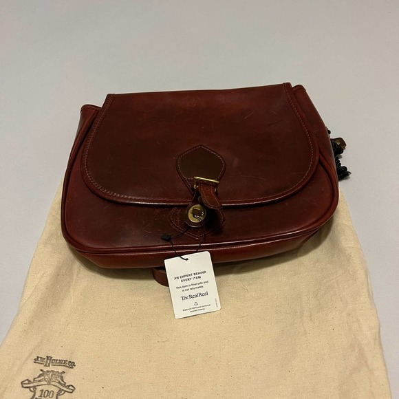 Elegant Brown Leather Satchel main image 14